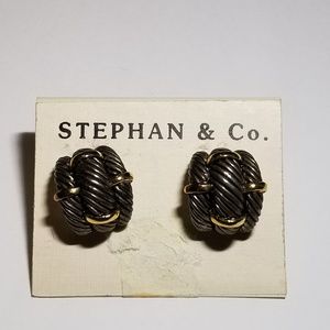 Stephan & Co.  Clip Earrings